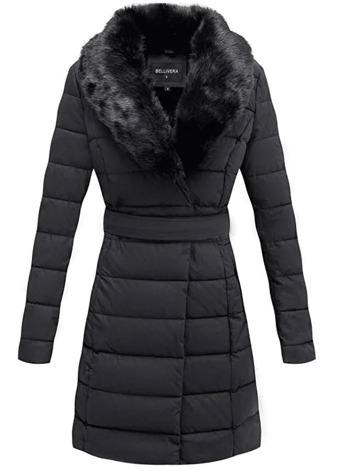 chaqueta con cuello mujer