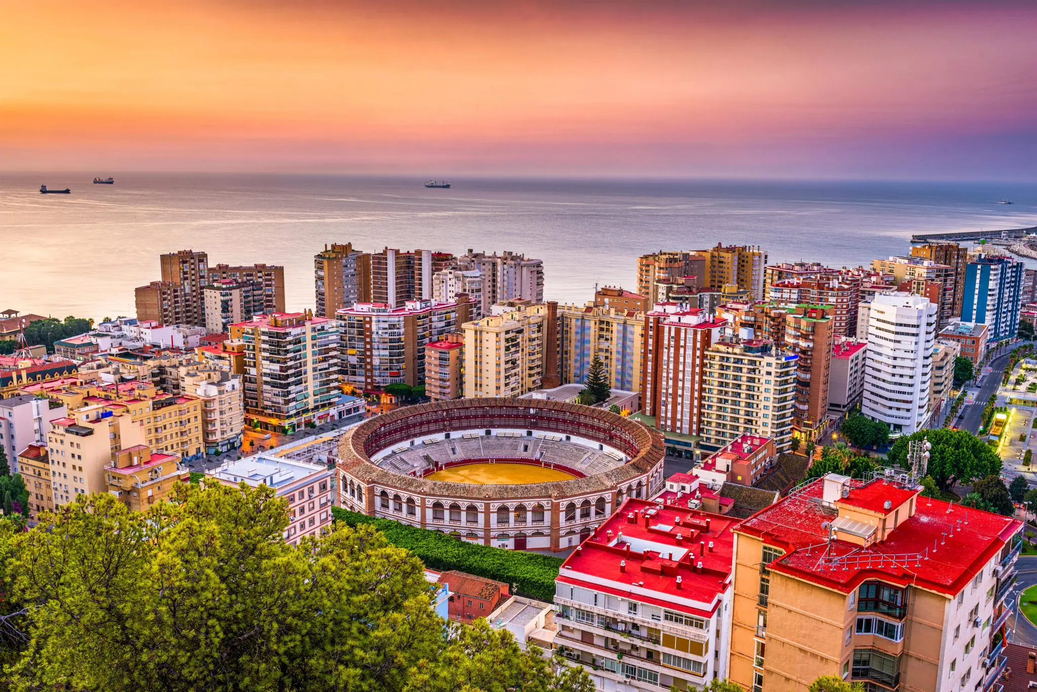 Imágen de la ciudad de Málaga malaga